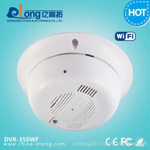 CCD Sensor Smoke Detector Wireless IP Camera